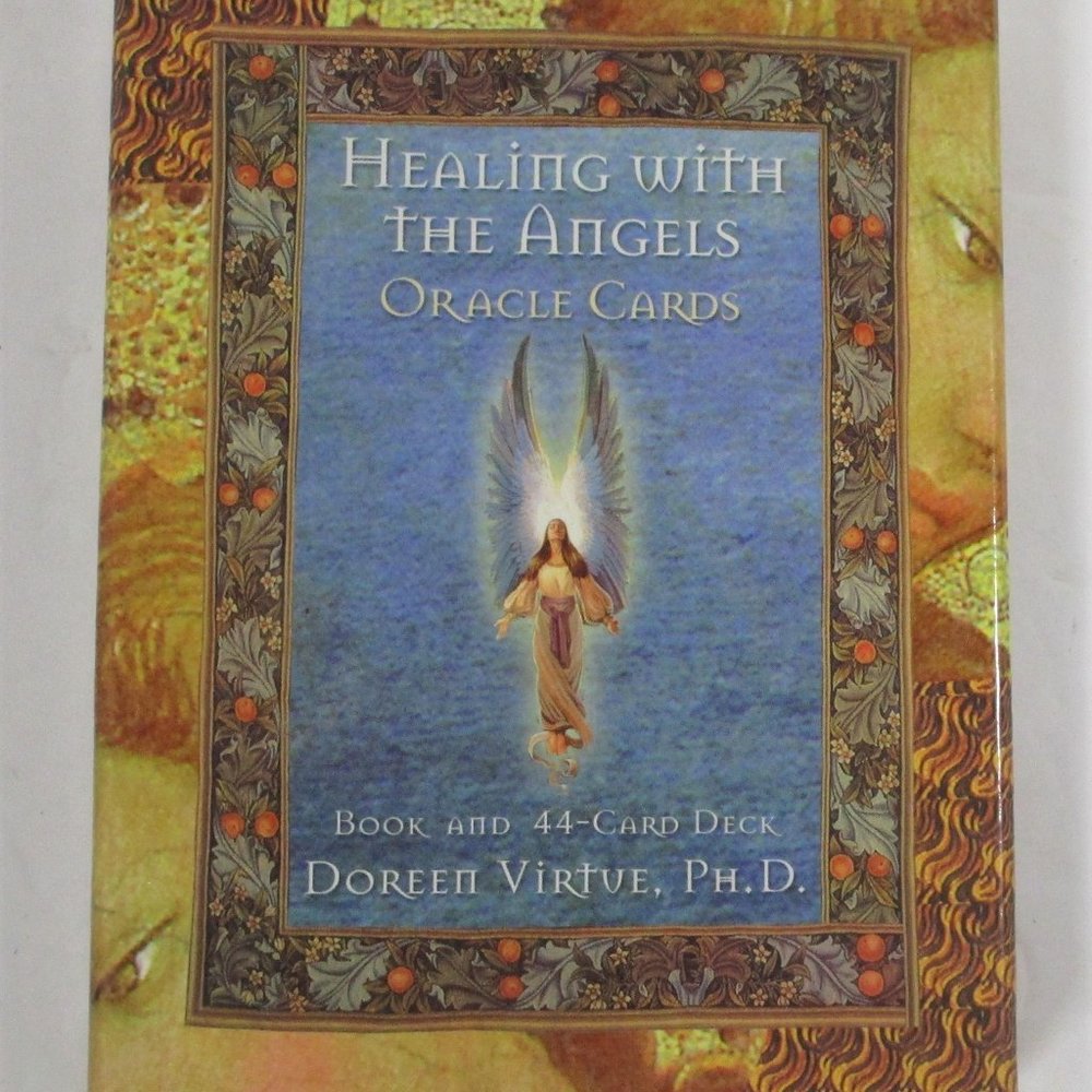 Healing With The Angels Oracle Cards Doreen Virtue 44 Cards And Guidebook 1999